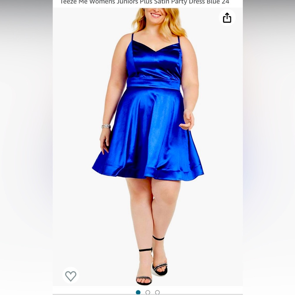 Teeze me brand, 💙beautiful blue party/ prom dress super flattering and comfy.
